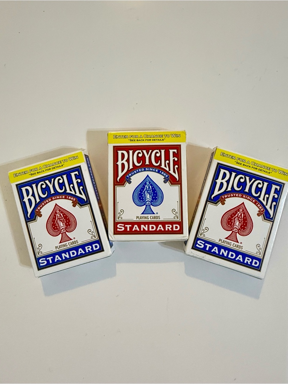 Bicycle Standard Playing Cards - Red and Blue Decks